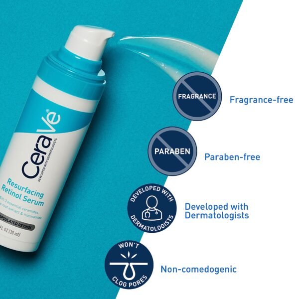 Cerave Resurfacing Retinol Serum 30 ml - Image 2