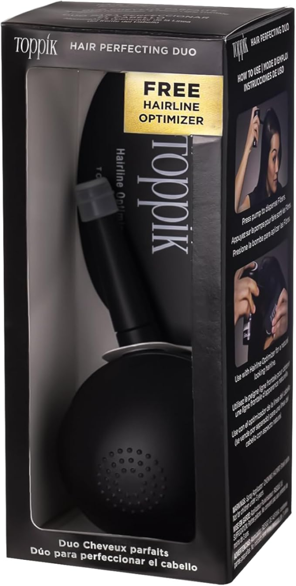 Toppik - Hair Perfecting Duo Kit - Black - Image 2