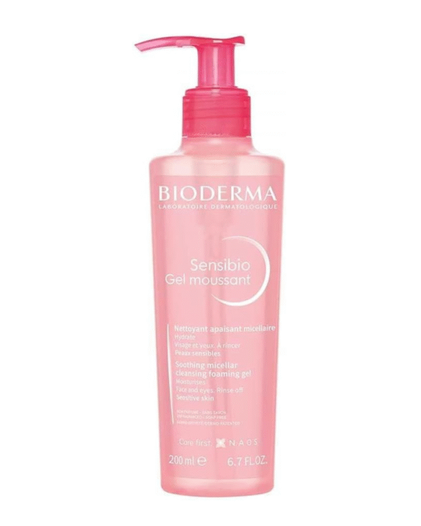 Bioderma Sensibio Soothing Micellar Cleansing Foaming Gel For Sensitive Skin, 200Ml